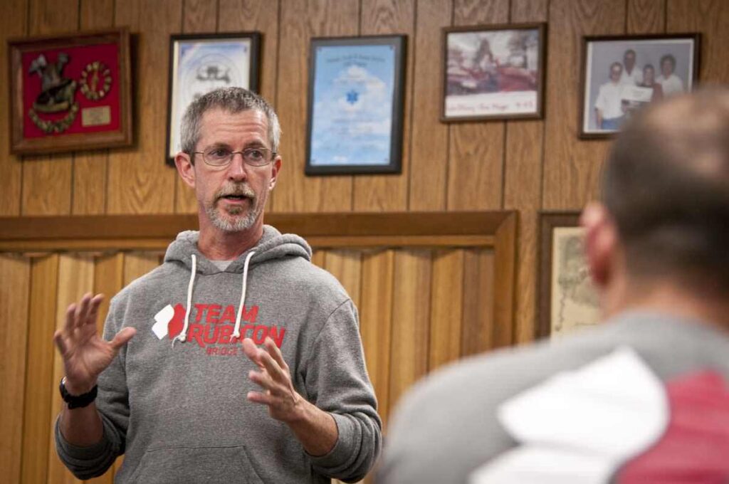 Operation: Tough Town Incident Commander Bob Obernier was humbled by a local resident's generosity and story of survival. 