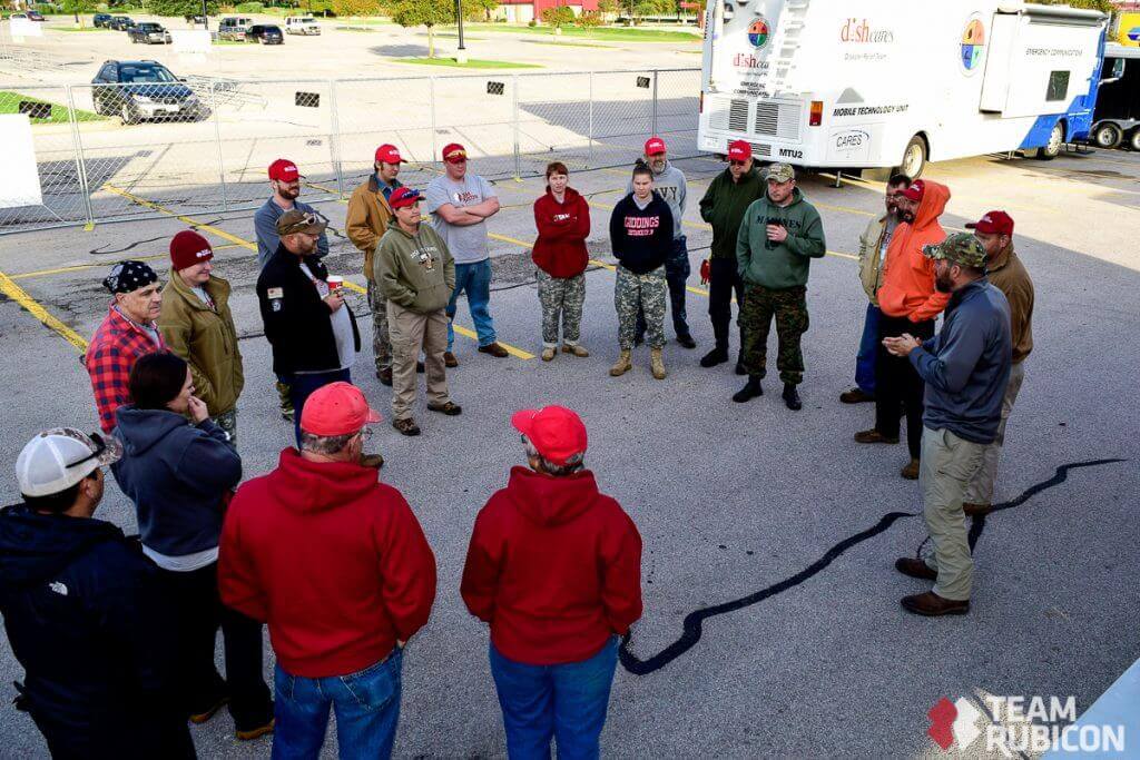 April was one of more than 35 members who deployed to Bastrop, TX to provide wildfire relief. 