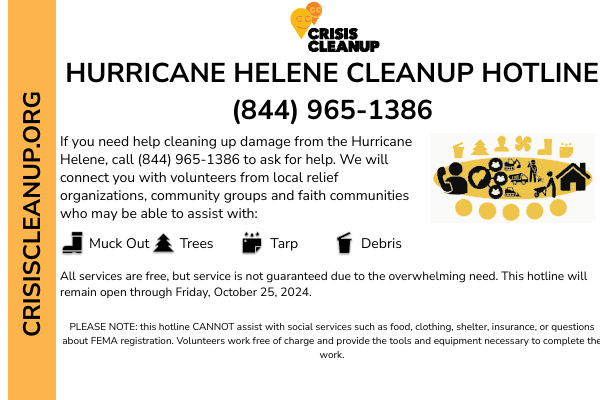 crisis cleanup hurricane help