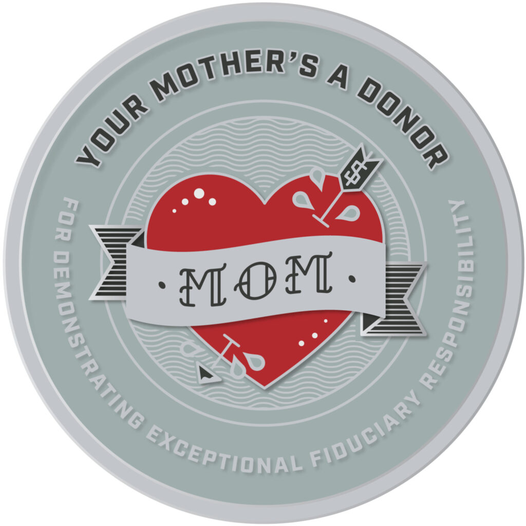Your Mother's a Donor culture coin