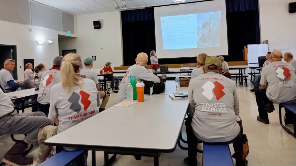 disaster response volunteer training